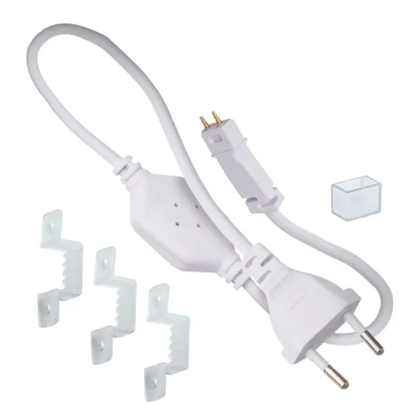 Kit Acessórios para Fita LED Wire Black&Decker Kit Acessórios para Fita de LED Wire Plug, Terminal e Abraçadeira