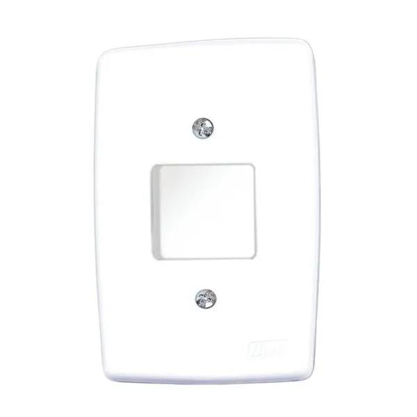 Conjunto Interruptor Bipolar 20A 4x2 Finesse B.Lux Conjunto Interruptor Bipolar 20A/250V 4x2 Branco Finesse
