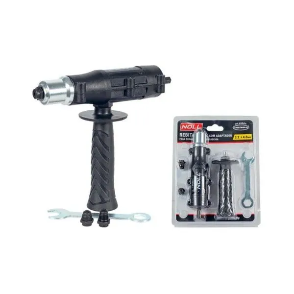 Rebitadeira com Adaptador para Furadeira 3,2 á 4,8mm Noll