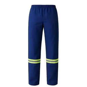 Calça Brim Azul Refletiva Tockformes Calça Brim Refletiva Azul Tam M Tockformes