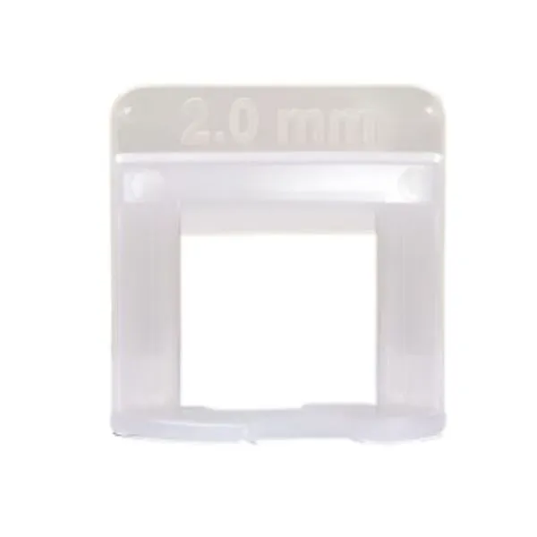Espaçador para Nivelamento Clip Branco Promax Espaçador para Nivelamento Clip Branco 2mm c/ 100 Peças Promax