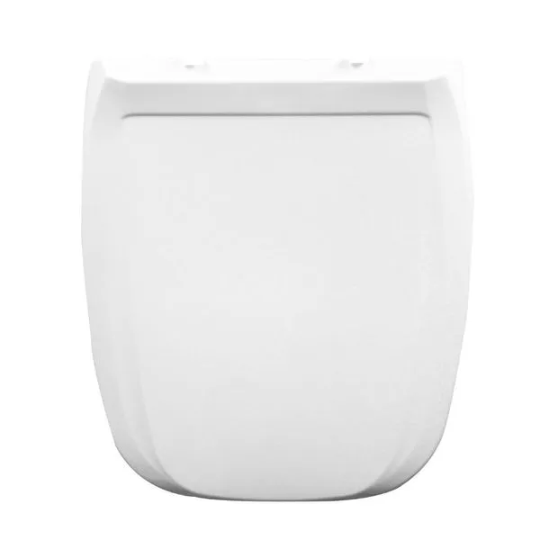 Assento Sanitário Almofadado Fit PP Quadrado Branco Assento Sanitário Almofadado Fit Polipropileno Quadrado Branco