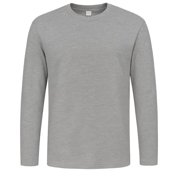 Camiseta Algodão/Poliéster Cinza Manga Longa Tockformes Camiseta Algodão/Poliéster Cinza Manga Longa Tam GG Tockformes
