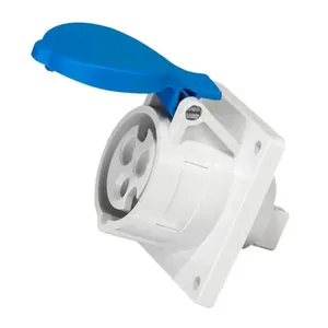 Tomada Industrial de Embutir 3 Pólos TEW Weg Tomada Industrial de Embutir 3 Pólos 32A 6H 200/250V TEW-32P3H6E57