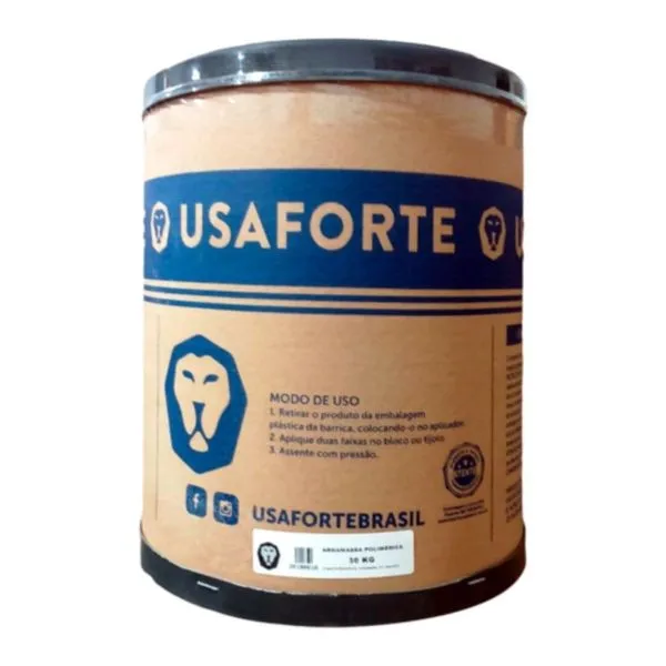 Argamassa Polimérica Usaforte ARGAMASSA POLIMERICA USAFORTE 30KG