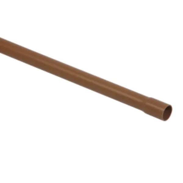 Tubo Soldável Água Fria PVC 6 Metros Krona Tubo Soldável Marrom PVC 25mm 6m Krona