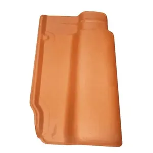 Telha Romana Cerâmica Vermelha 40,5x22cm Marajó Telha Romana Cerâmica Vermelha Marajó