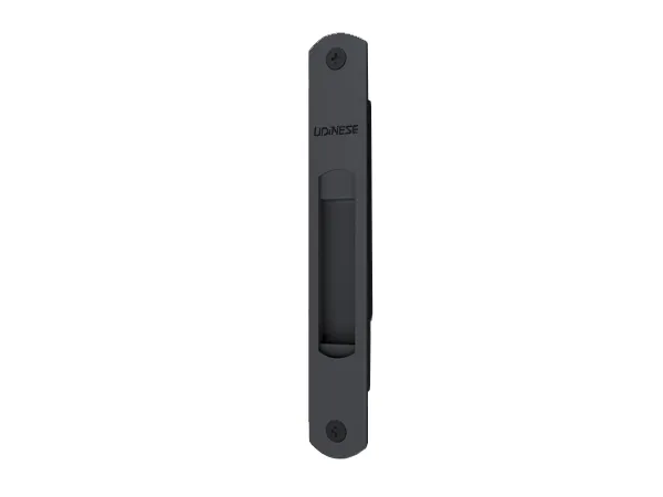 Fecho Concha Lisa sem Trava para Janela 160mm Alumínio Udinese Fecho Concha Lisa sem Trava para Janela 160mm Alumínio Preto