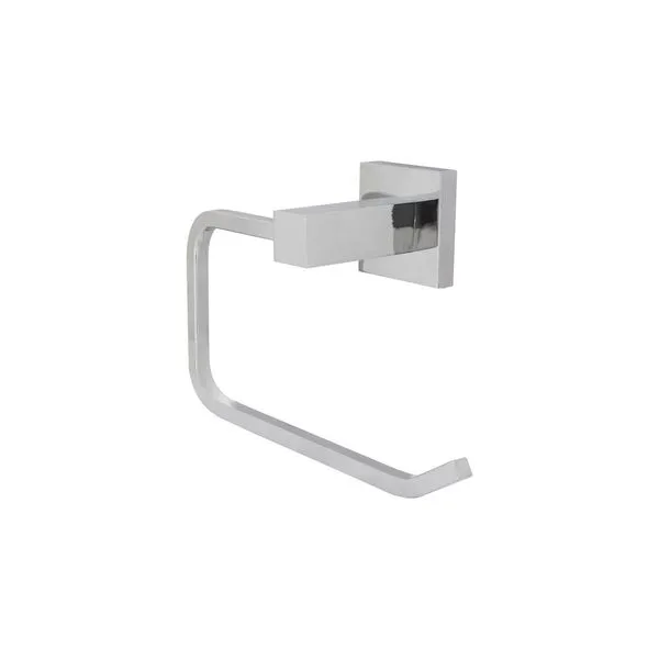 Suporte para Papel Higiênico Simples Square 1010 Cromado