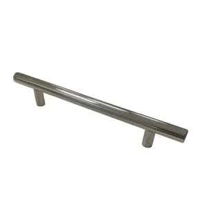 Puxador Barra Quadrada Molise Inox Polido Ago Inox Puxador Barra Quadrada Molise 96mm Inox Polido