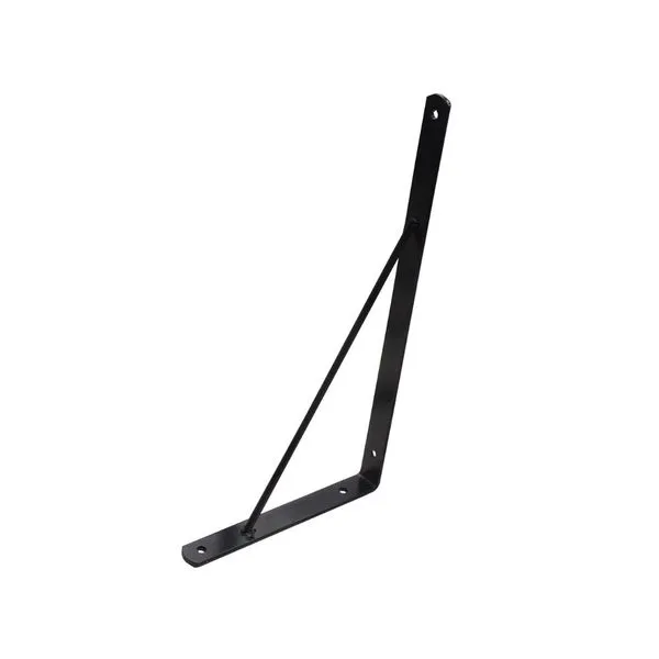 Mão Francesa Leve Reforçada 35kg Preto Overtime Mão Francesa Leve Reforçada Até 35kg 28cm Preto