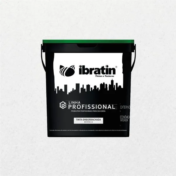 Tinta Acrílica Fosco Emborrachada PRO Branco 15L Ibratin