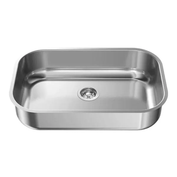 Cuba de Embutir Retangular Aço Inox Polido Ghelplus Cuba de Embutir Retangular 56x35x15cm Aço Inox Gheplus N2 Polido