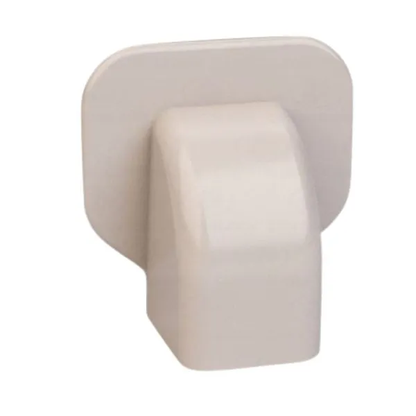 Terminal de Acabamento para Canaleta 30x30mm PVC Okity Terminal de Acabamento para Canaleta 30x30mm PVC Branco