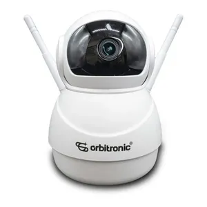 Câmera Wi-Fi Full HD 2MP ORB766 Interna Robô Orbitronic Câmera Wi-fi Robô Full HD 2MP Interna Espiã ORB766 Branca