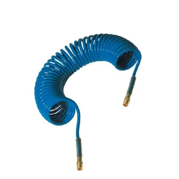 Mangueira Espiral em PU Azul 3/8" NPT Arcdal Mangueira Espiral em PU Azul 15 metros 3/8" NPT Arcdal