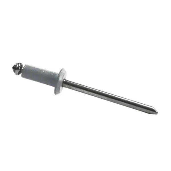 Rebite Alumínio 200 Peças New Fix Rebite Alumínio Cinza 3x12mm (1/8x1/2") 200 Peças