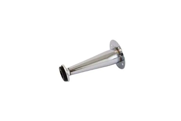 Pé Cônico para Móvel com Regulagem Cromado Jomarkits Pé Cônico para Móvel com Regulagem 200mm Cromado