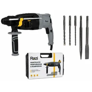Martelete Perfurador Rompedor SDS 3J 800W Razi Martelete Perfurador Rompedor SDS-Plus 3,0J 800W 5,1kg 30234 127V Razi