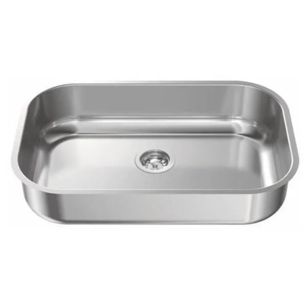 Cuba de Embutir Retangular Aço Inox Polido Ghelplus Cuba de Embutir Retangular 46x30x15cm Aço Inox Gheplus N1 Polido