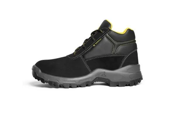 Bota Londrina Preta Cano Médio Bico Plástico Deltaplus Bota Londrina Preta Bico Plástico CA 45374 N44 Deltaplus