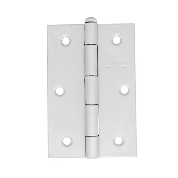 Dobradiça Pino Reversível Aço Leve 3.1/2" x 2.5/16" Até 7Kg União Mundial Dobradiça Pino Reversível Aço Leve 3.1/2" x 2.5/16" Até 7Kg Branco