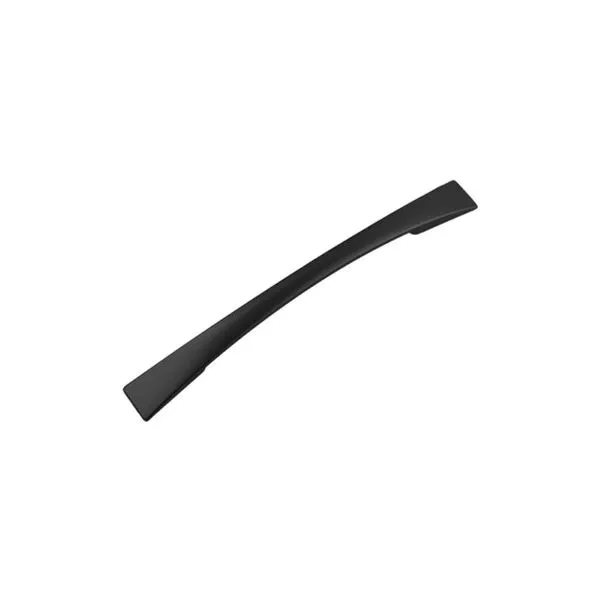 Puxador Curvo Miracoli Zamac Criativa Puxador Curvo Miracoli 96mm Zamac Preto Fosco