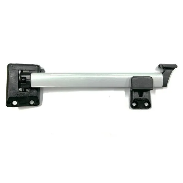 Haste Comando Janela Maxim-ar Alumínio Udinese Haste Comando Janela Maxim-ar 300mm Alumínio Prata