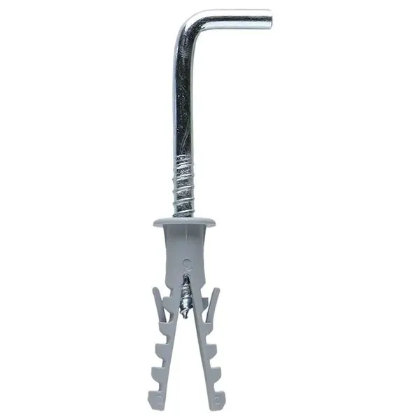 Escápula 4,4x70/8mm com Bucha e Anel Zincado 2 Peças Fixdura Escápula 4,4x70/8mm com Bucha e Anel Zincado 2 Peças