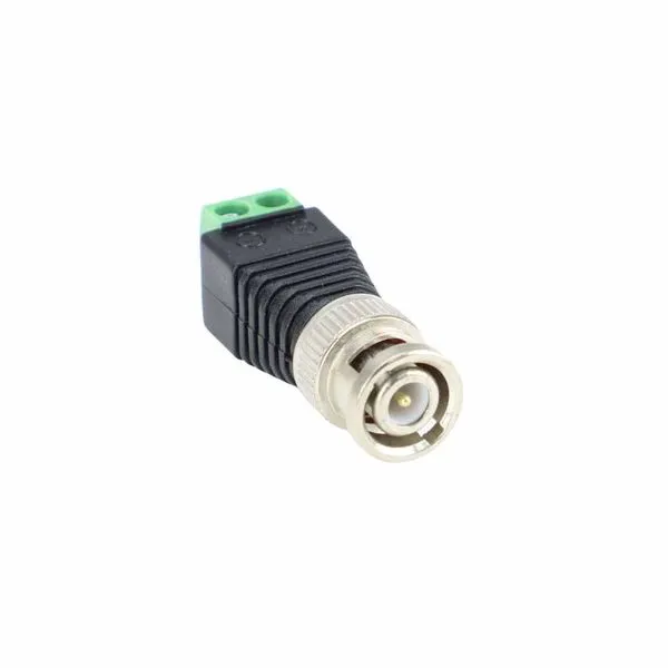 Adaptador Borne Parafuso x BNC M com 4 peças Dualcomp Adaptador Borne Parafuso X BNC M com 4 peças