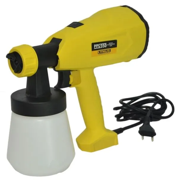 Pistola Pulverizadora 350W PPL-350 800ml Lynus Pistola Pulverizadora 350W PPL-350 800ml 127V