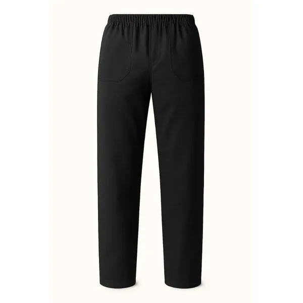 Calça Poliéster Preta Sem Faixa Tockformes Calça Poliéster sem Faixa Preta Tam G Tockformes