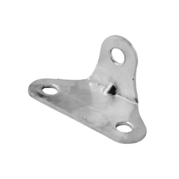 Cantoneira para Fixação 03 Furos 50mm Zincada Zamar Cantoneira para Fixação 03 Furos 50mm Zincada