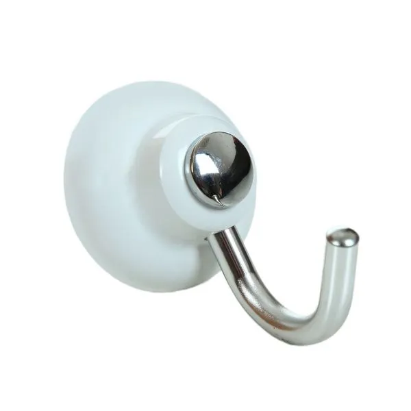 Cabide Unitário Design Branco Toralf