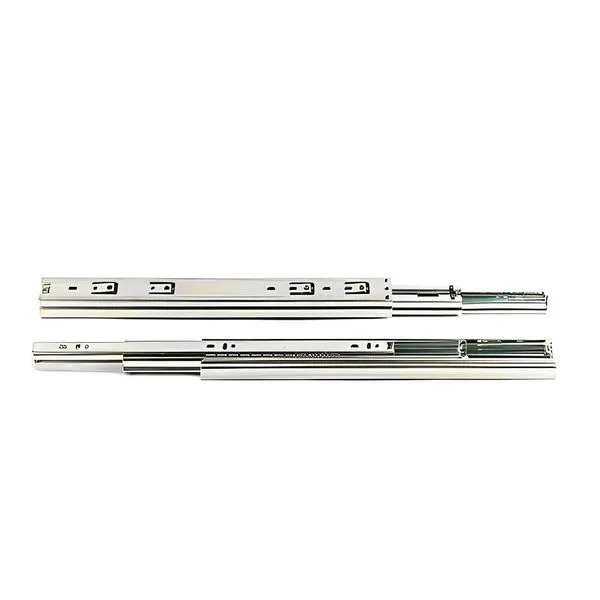 Corrediça Telescópica em Aço Mini Light Até 17Kg 1 Par Jomarkits Corrediça Telescópica Mini Light 32x350mm Até 17Kg 01 Par em Aço