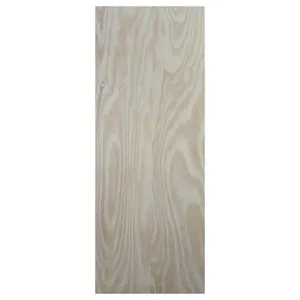 Folha de Porta Lisa Sarrafeada Pinus para Pintura Camidoor Folha de Porta Lisa Sarrafeada para Pintura Pinus 210x80cm