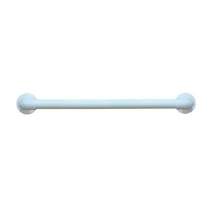 Barra de Apoio Aluminio Branco Mebuki Barra de Apoio Aluminio Branco 50cm