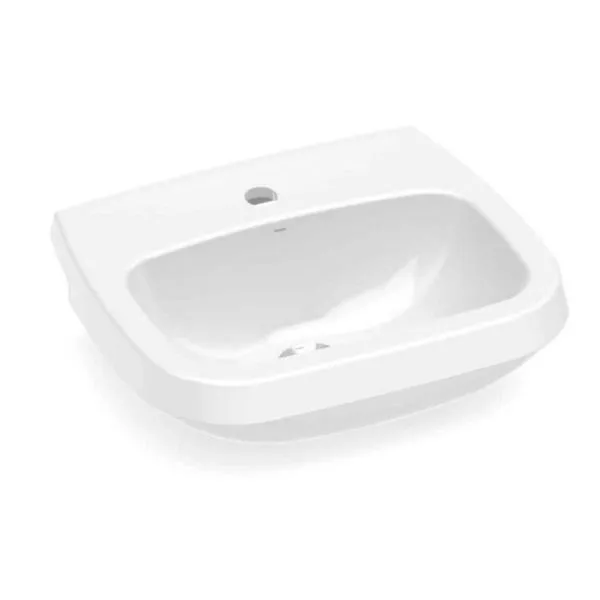 Lavatório para Coluna Louça Art Branco 49,5x33cm Incepa Lavatório Louça para Coluna Art 49,5x33cm Branco