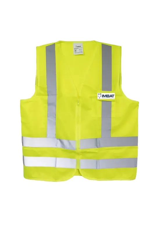 Colete Refletivo com 1 Bolso Imbat Colete Refletivo com 1 Bolso Amarelo Tamanho XXG Imbat