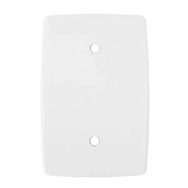 Placa Cega 4x2 sem Suporte Finesse B.Lux Placa Cega 4x2 Branca Finesse