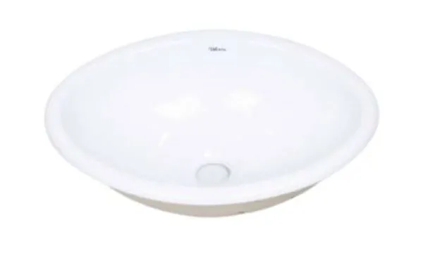 Cuba de Sobrepor Louça Oval Gardênia Branca 31,5x41cm MariLouças Cuba de Sobrepor Oval Branca 31,5cm Louça MariLouças Gardênia