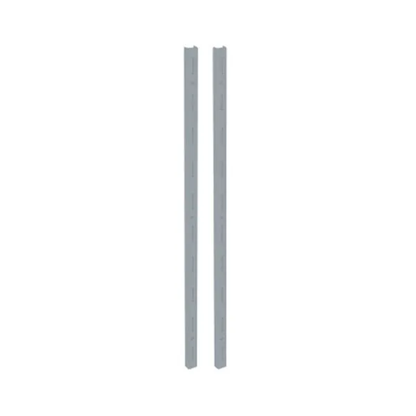Trilho para Prateleira Simples Encaixe Multivisão Trilho para Prateleira Simples Encaixe 150cm Cinza