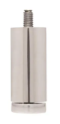 Prolongador Cilíndrico com Tampa Alumínio Forjaria Alvorada Prolongador Cilíndrico com Tampa 1"x50mm Alumínio