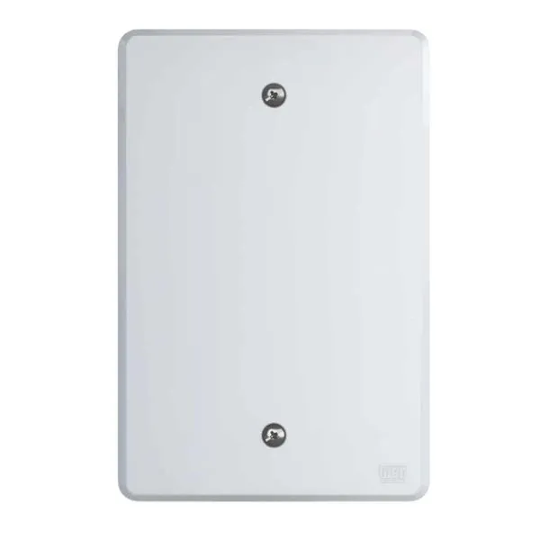 Placa Cega 4x2 sem Suporte Equille Weg Placa Cega 4x2 Branca Equille
