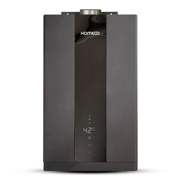 Aquecedor de Água a Gás Home Digital 36L Bivolt Komeco Aquecedor de Água a Gás GN 36L Home Preto Digital Bivolt Komeco
