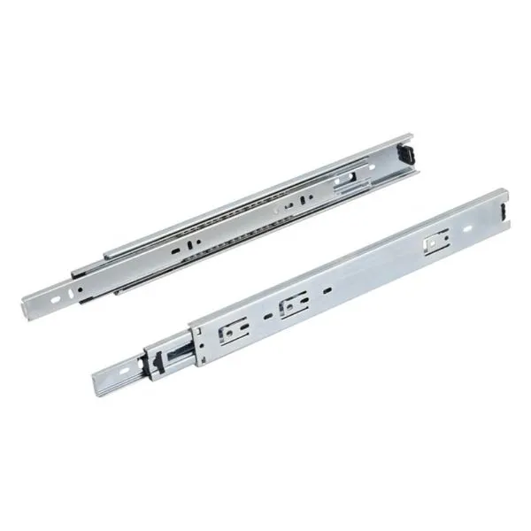 Corrediça Telescópica H45 Até 35Kg 1 Par Zincada FGVTN Corrediça Telescópica H45 350mm Até 35Kg 01 Par Zincada