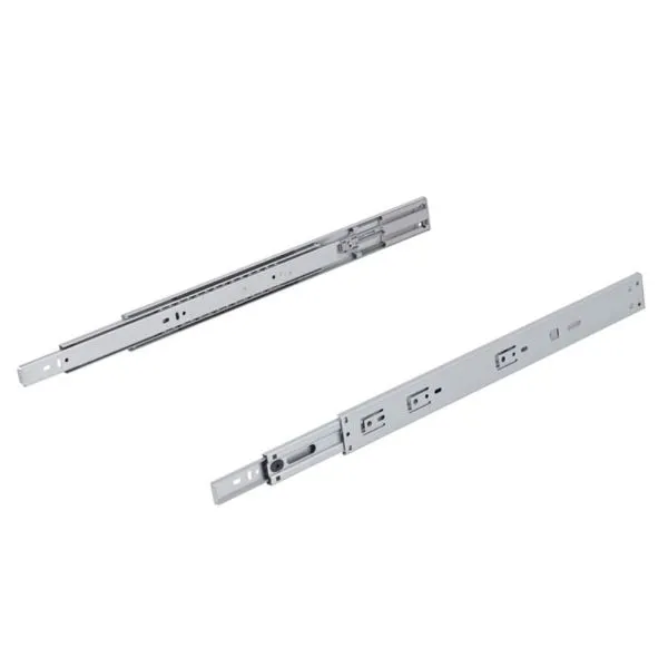 Corrediça Telescópica Slow Até 35Kg 1 Par FGVTN Corrediça Telescópica Slow 450mm Até 35Kg 01 Par