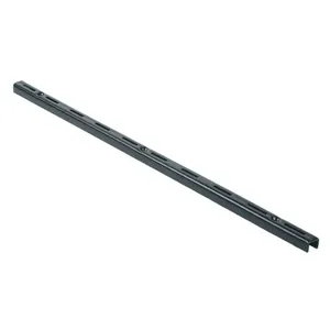 Trilho para Prateleira Simples Encaixe Fico Trilho para Prateleira Simples Encaixe 150cm Preto