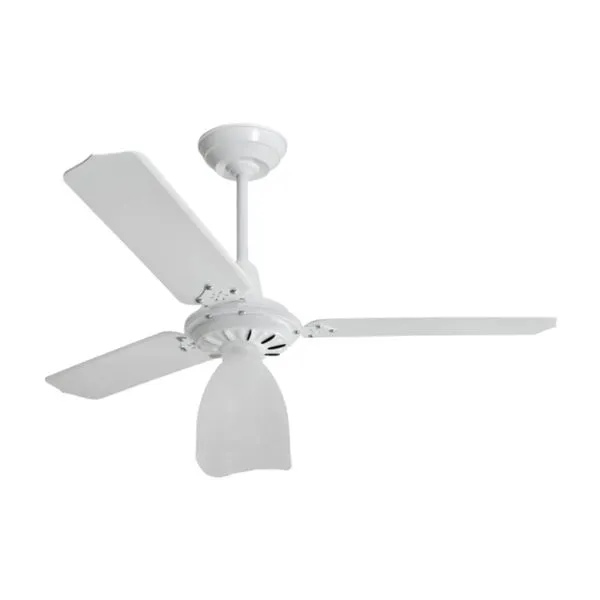 Ventilador de Teto Lumi 1 Lâmpada Controle Parede Loren Sid Ventilador de Teto Lumi Branco 1 Lâmpada Controle Parede 220V