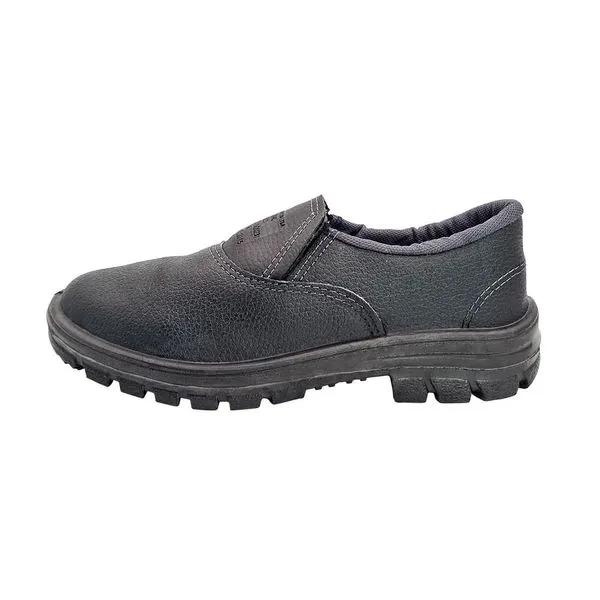 Sapato Elástico Bico Plástico Preto Monodensidade Cartom Sapato Elástico Preto Bico Plástico Monodensidade CA17143 N44 Cartom